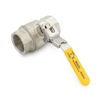  1-1/4 inch (32mm) Lockable Gas Ball Valve BSPT Gas Valve Valves
