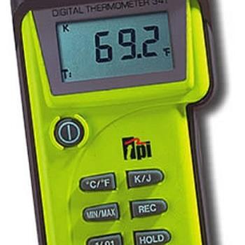 TPI 341C1 Digital Single Input Contact Thermometer