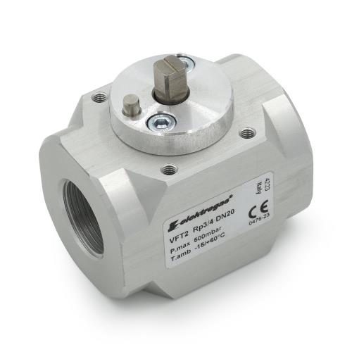 Elektrogas 3/4in Full Port Butterfly Valve Gas Valve