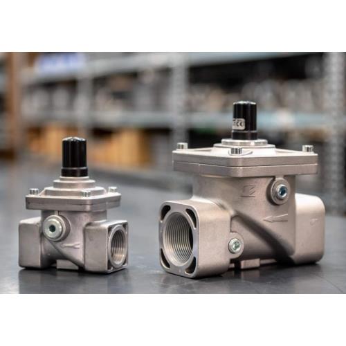 Elektrogas Needle Valve 3/4in Max Inlet 50kPa Gas Valve