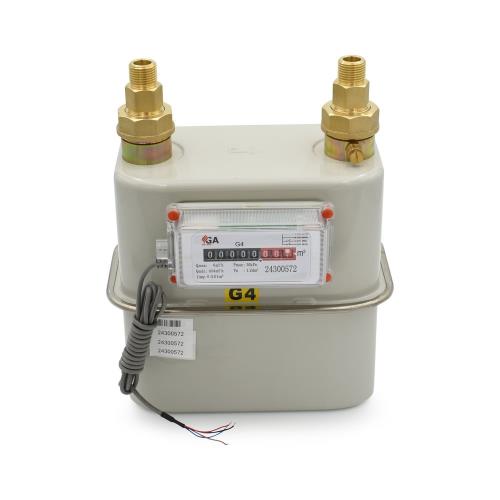 GA Meters G4 Meter Gas Steel Body with Pulse and N&T Meter
