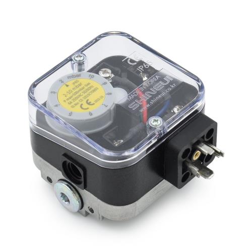 Shineui Gas Pressure Switch  2 - 10 mbar IP65 Pressure Switch